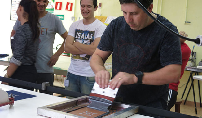 Curso Serigrafia. Curso Sublimação Digital.