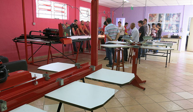 Curso Serigrafia. Curso Sublimação Digital.
