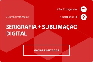 Curso Serigrafia Sublimação